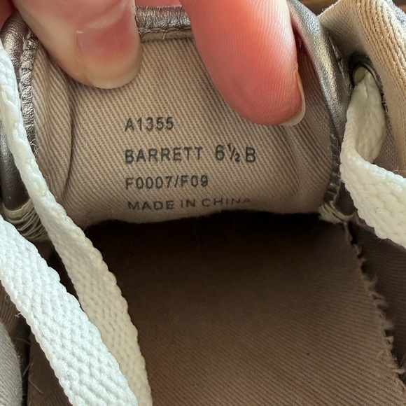 Coach Barrett Signature Silver Grey Leopard Ocelot Print Women's Sneakers 6.5 - Picture 15 of 15